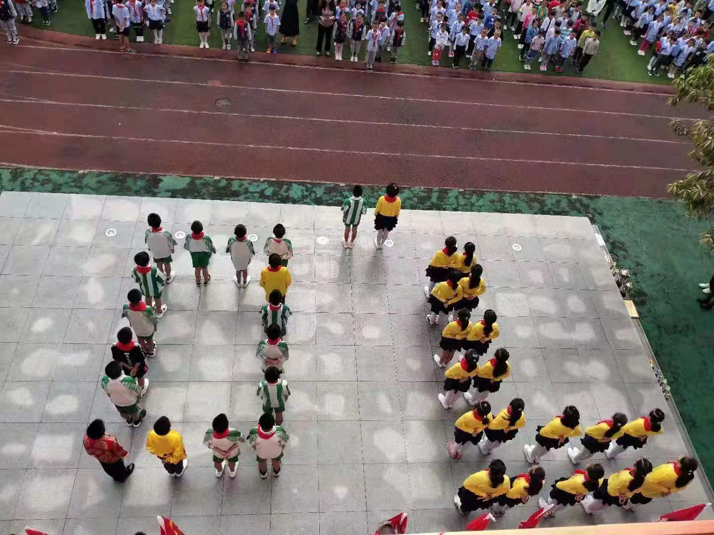 我们是龙的传人—书池学校国旗下活动