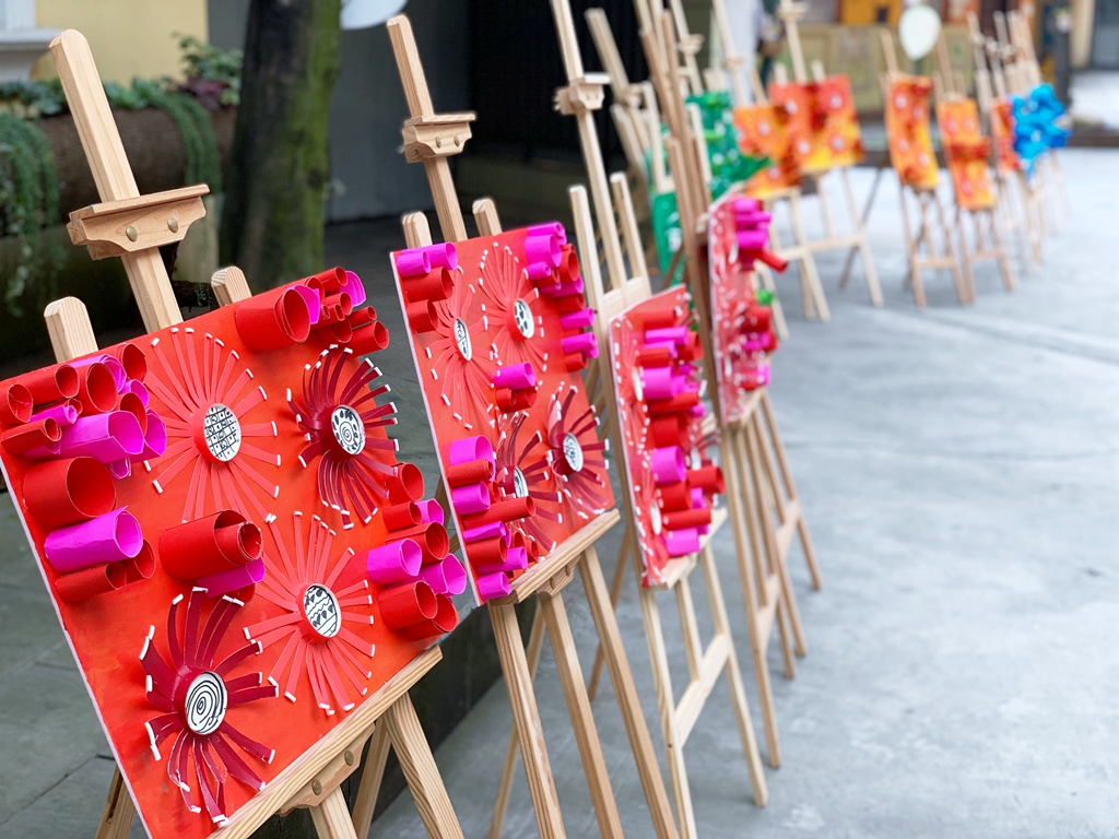 温江区光祈幼儿园开展市级课题阶段成果展示暨区级开放活动