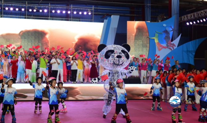 全国“全民健身日”活动四川省分会场暨四川省“百城千乡万村”全民健身运动启动仪式在我市举行
