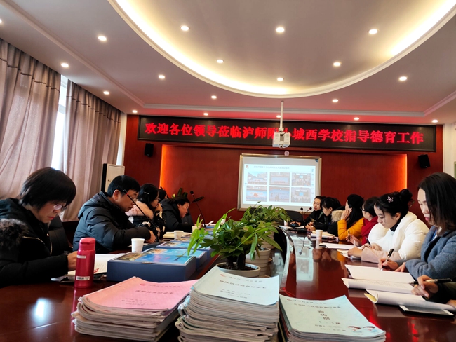 江阳区对全区学校德育工作进行调研