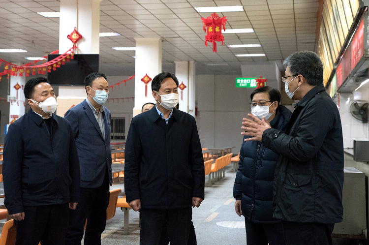 李江检查指导高校新冠肺炎防控工作