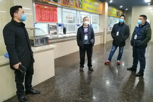广汉教育后勤人抗击疫情在行动
