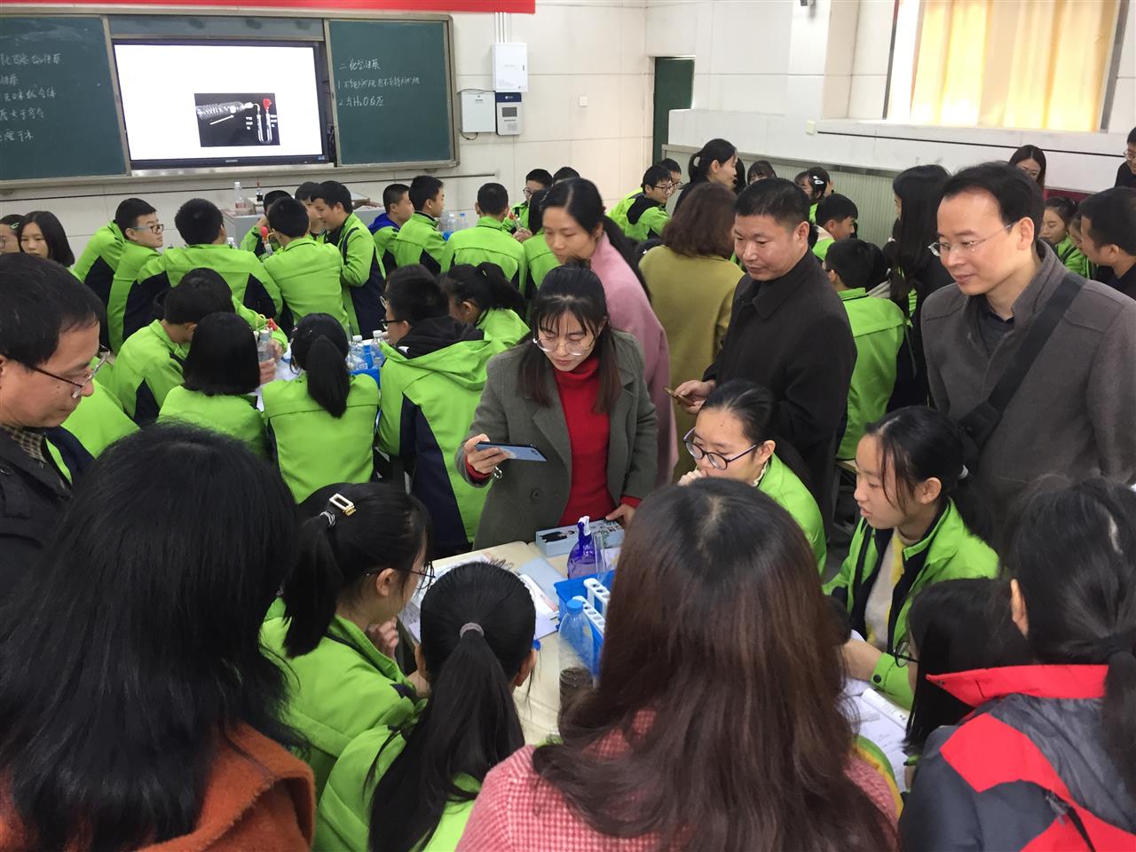 旌阳区2019年初中化学青年教师技能大赛成功举行