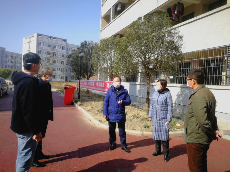 市委教育工委、市教体局督查在绵高校外籍教师、留学生疫情防控工作