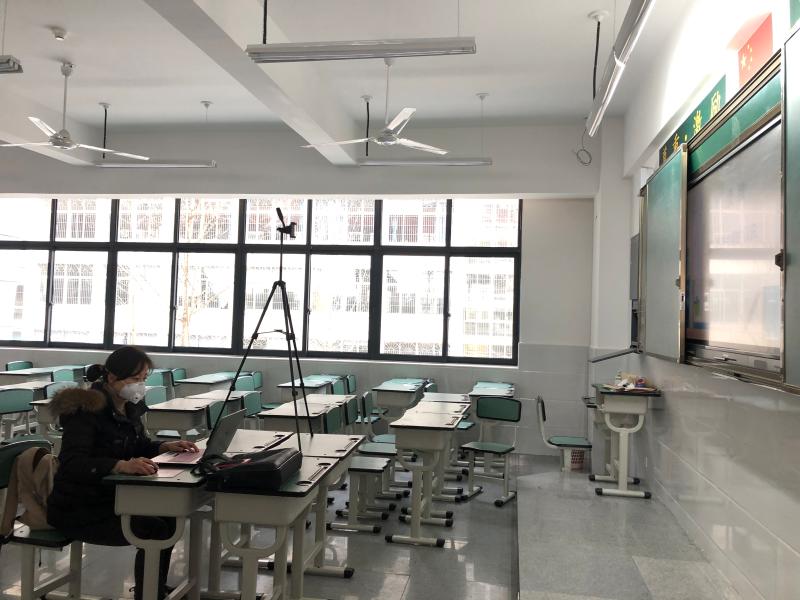 抗击疫情、延期不延学----经开区在行动