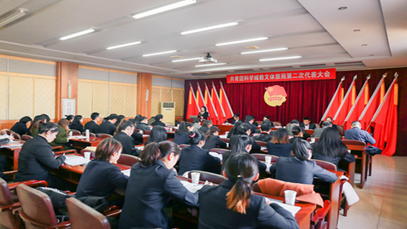 共青团四川省科学城教育文化体育和旅游局第二次代表大会隆重召开