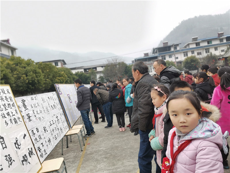“挥洒翰墨、传递书香”青川县书法进校园暨图书捐赠活动