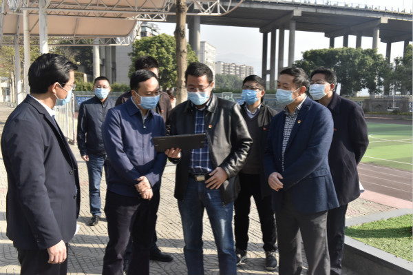 江海常委调研教育体育系统疫情防控工作